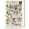 Deep Red Stamps Vintage Elements Background Rubber Cling Stamp 3.75 x 5.75 inches